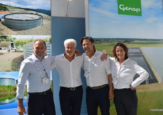Simon Jones, Roger Vos, Chrétien Hendriks and Myriam van Etten with Genap